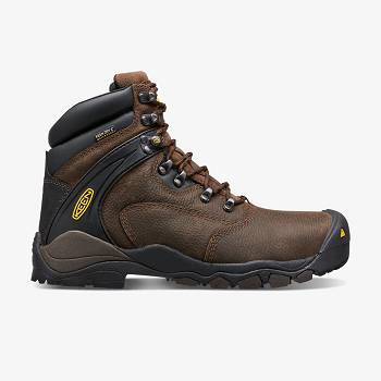 KEEN Férfi Louisville 6" (Steel Toe) Munkavédelmi Bakancs Barna